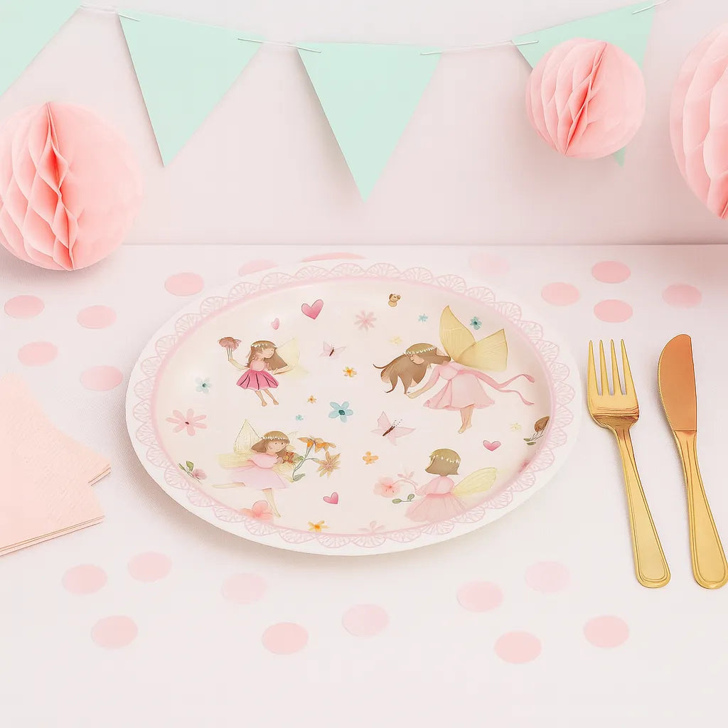 Assiette Anniversaire Petites Fées
