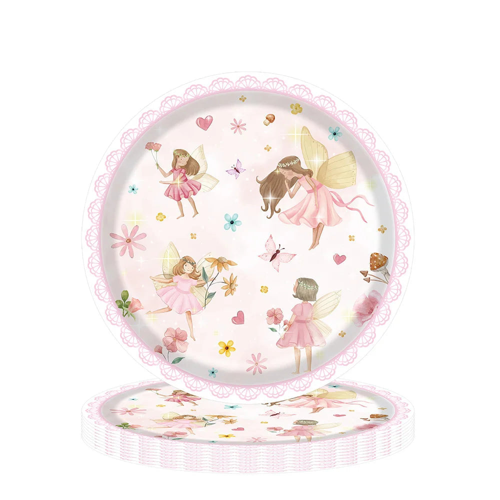 Assiette Anniversaire Petites Fées