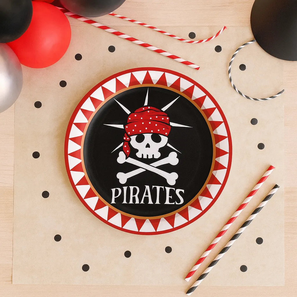 Assiette Anniversaire Pirate
