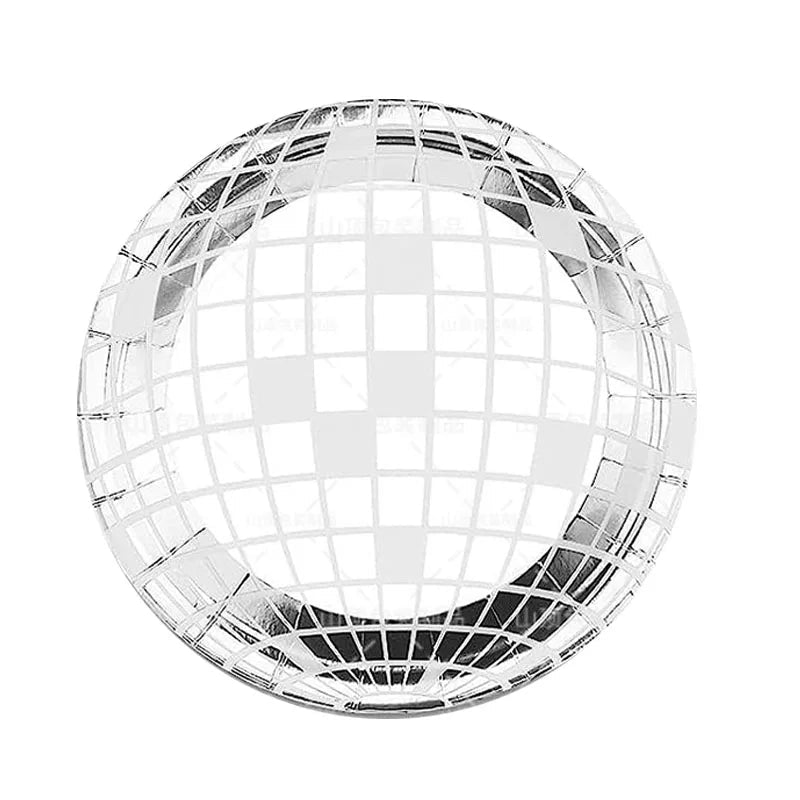 Assiette Disco Papier 