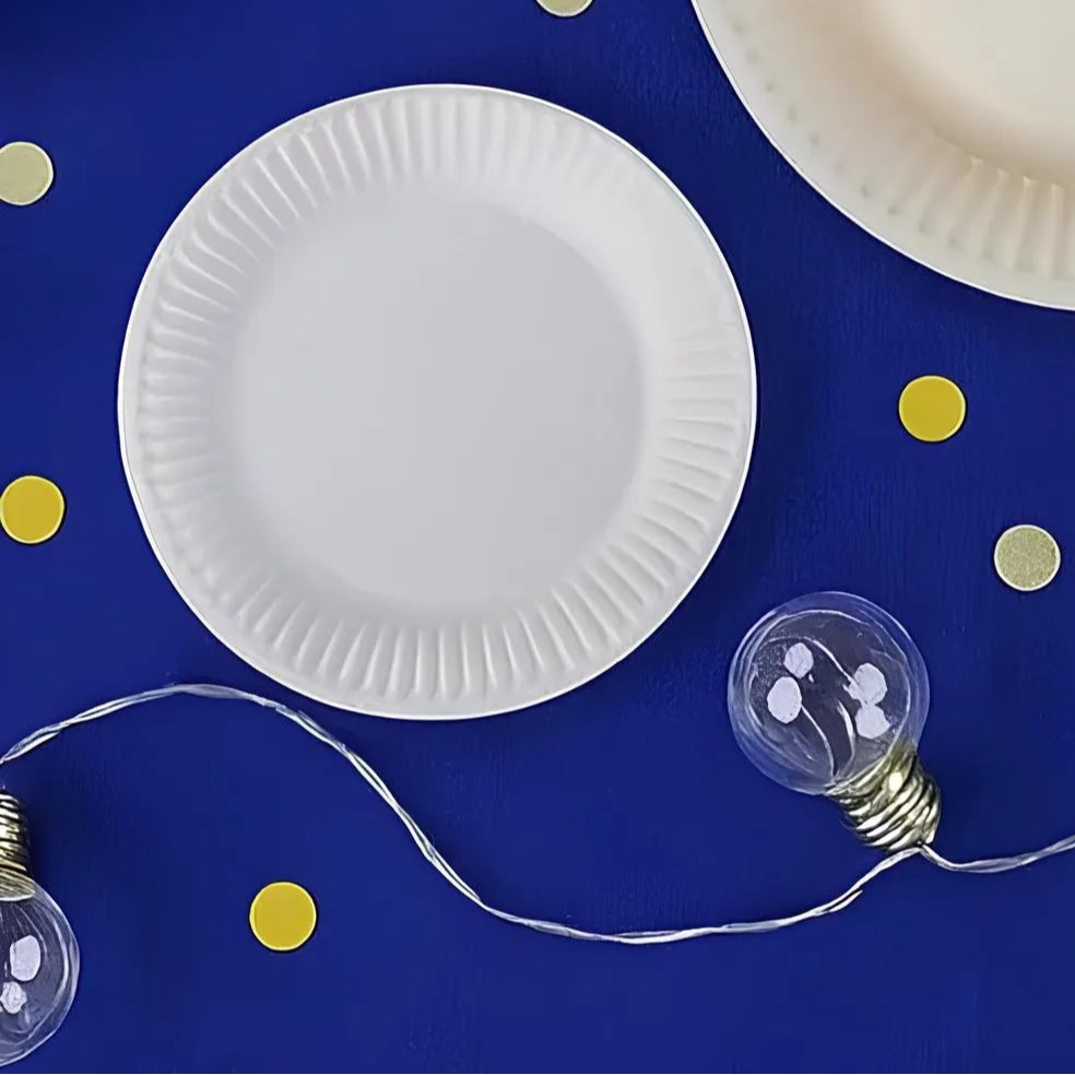 Assiette Jetable Blanche Classique