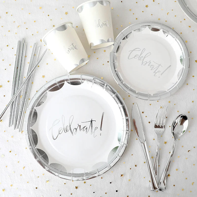 Assiette Jetable “Celebrate”