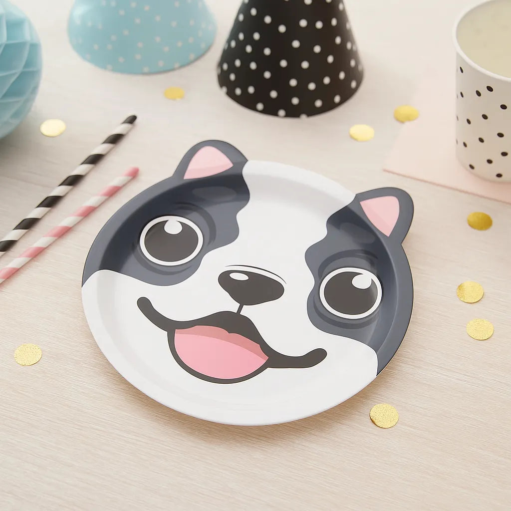Assiette Jetable Chiot