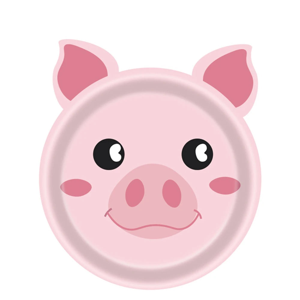 Assiette Jetable Cochon 