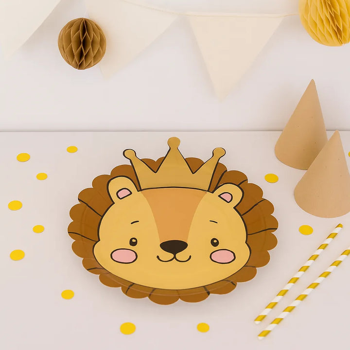 Assiette Jetable Lionceau