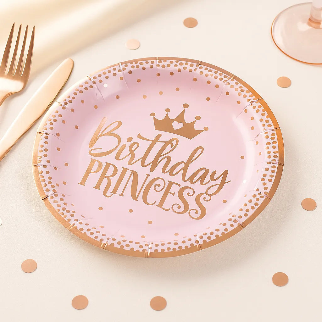 Assiette Jetable Princesse 1 An