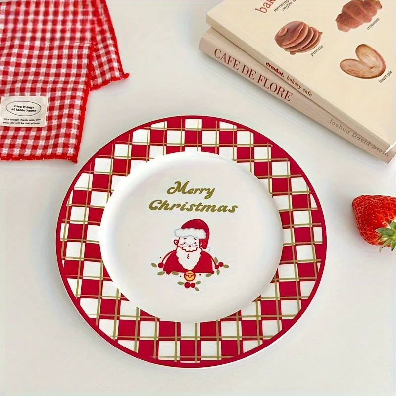 Assiette « Merry Chistmas » Père Noël