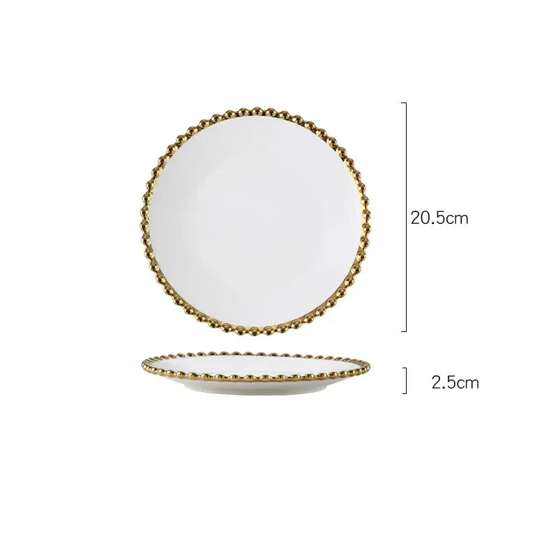 Assiette de Noël Elégante Durable