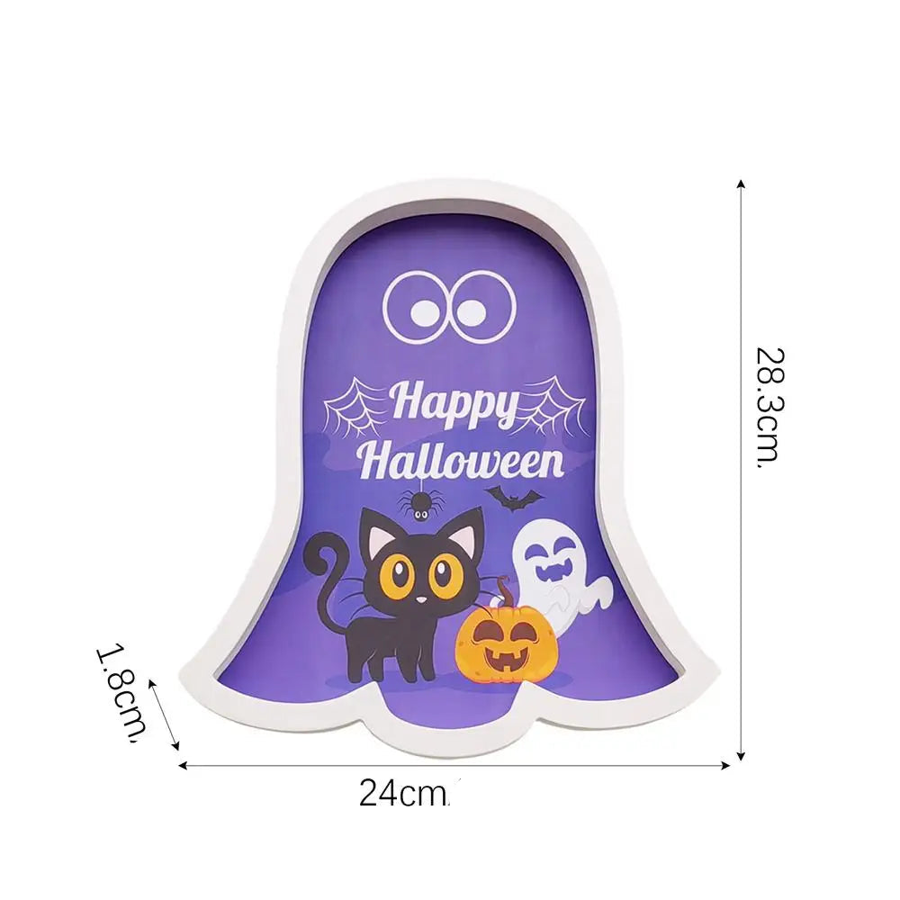 Assiette de Présentation Violette Halloween Unique