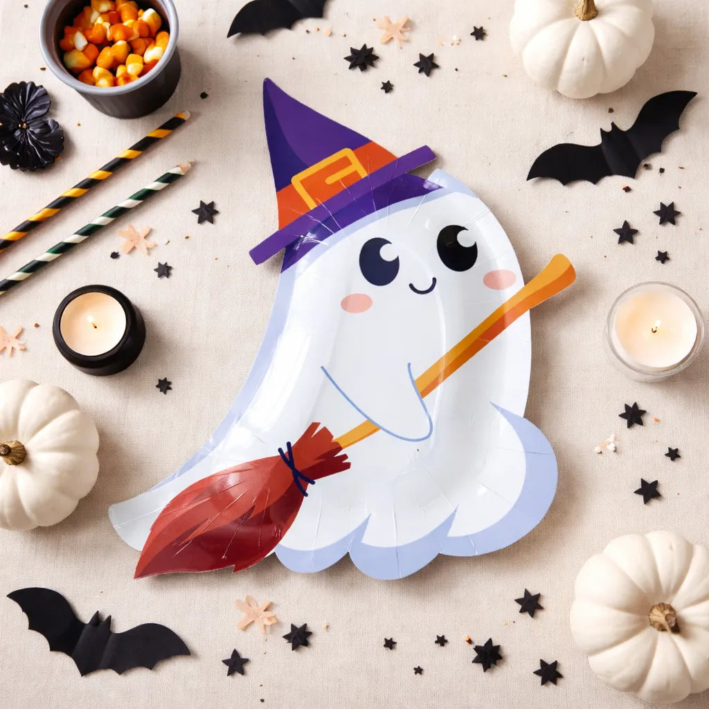 Assiette en Forme de Fantôme