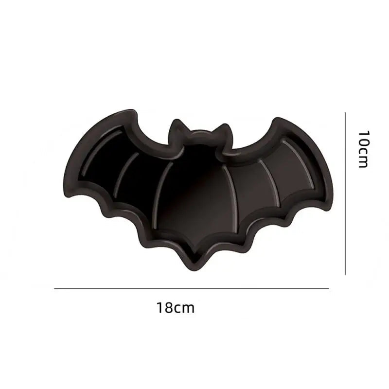 Assiette en Plastique Chauve-souris Unique