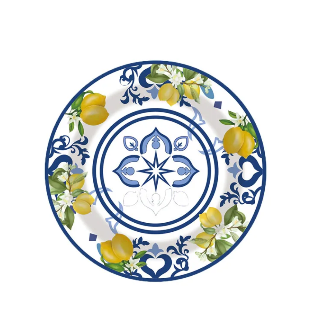 Assiettes Jetables Design Porcelaine