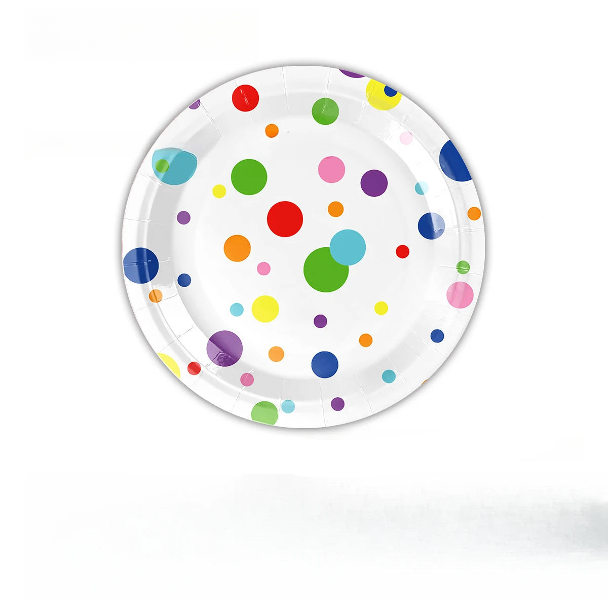 Assiettes Jetables Happy Birthday Colorées