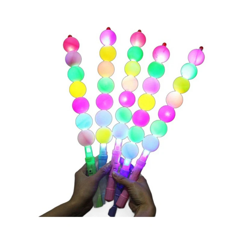 Bâton Lumineux à Boules Colorées Original
