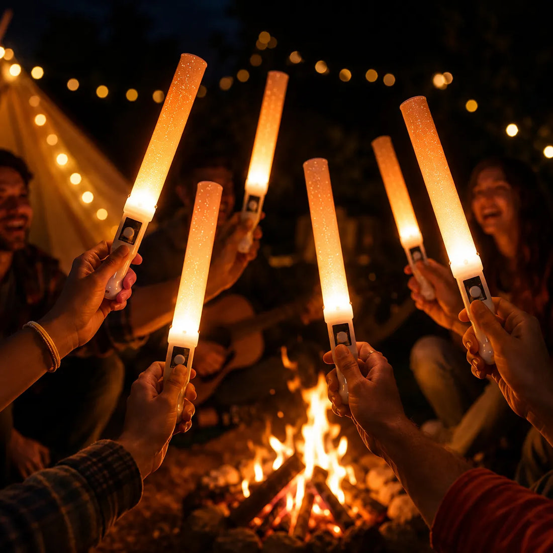 Bâton Lumineux De Fête LED Orange original