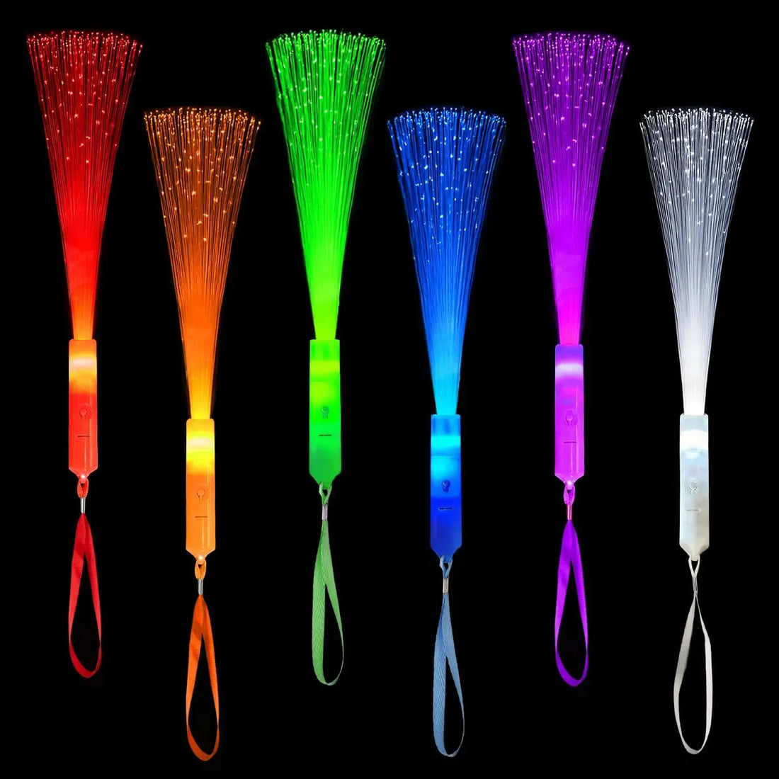 Bâton Lumineux Festif à Fibre Optique féerique
