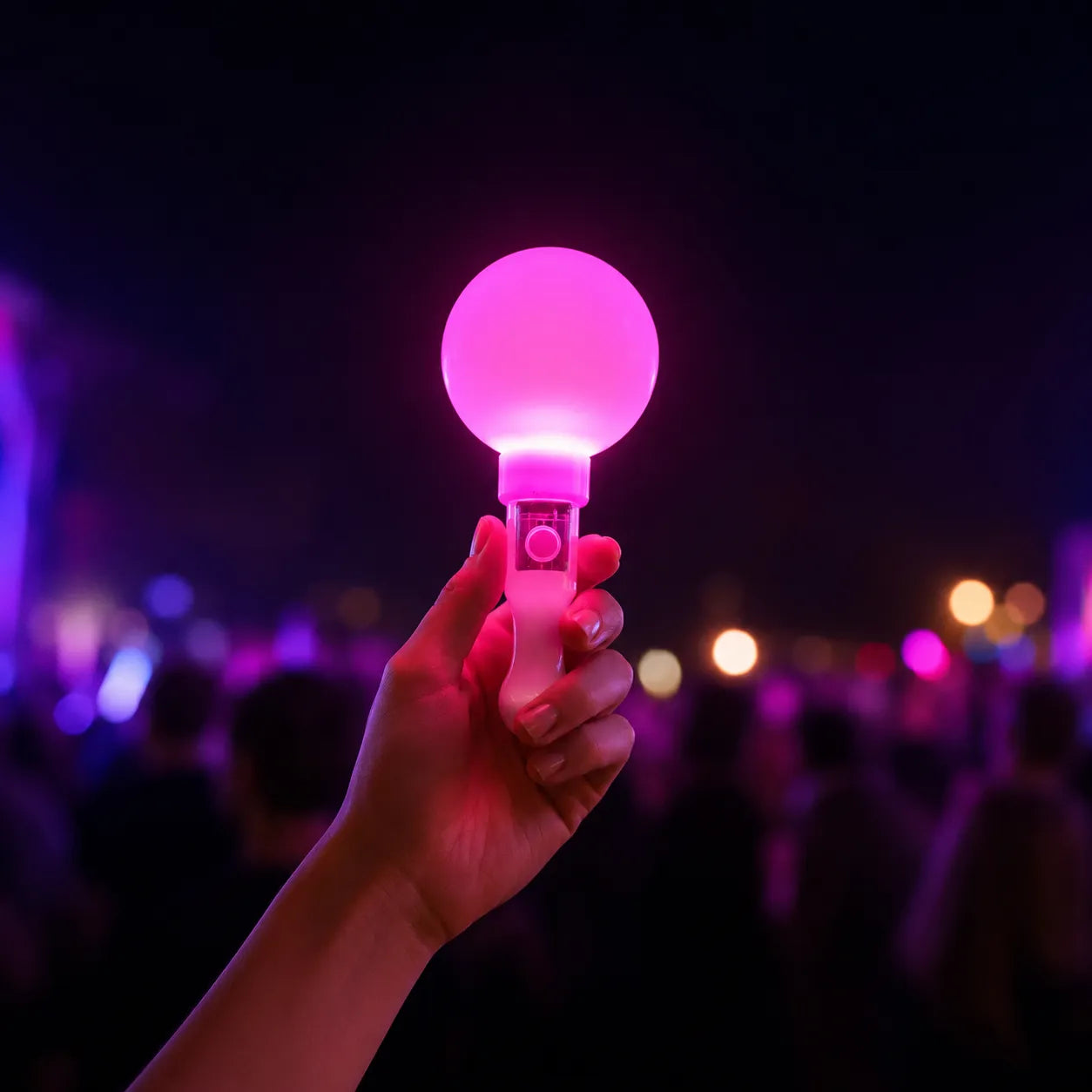 Bâton Lumineux Festif Rose Moderne