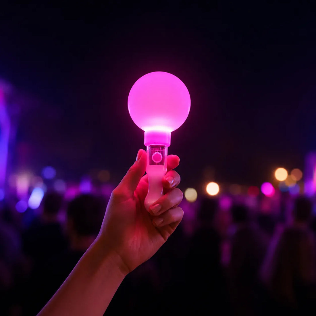 Bâton Lumineux Festif Rose Moderne