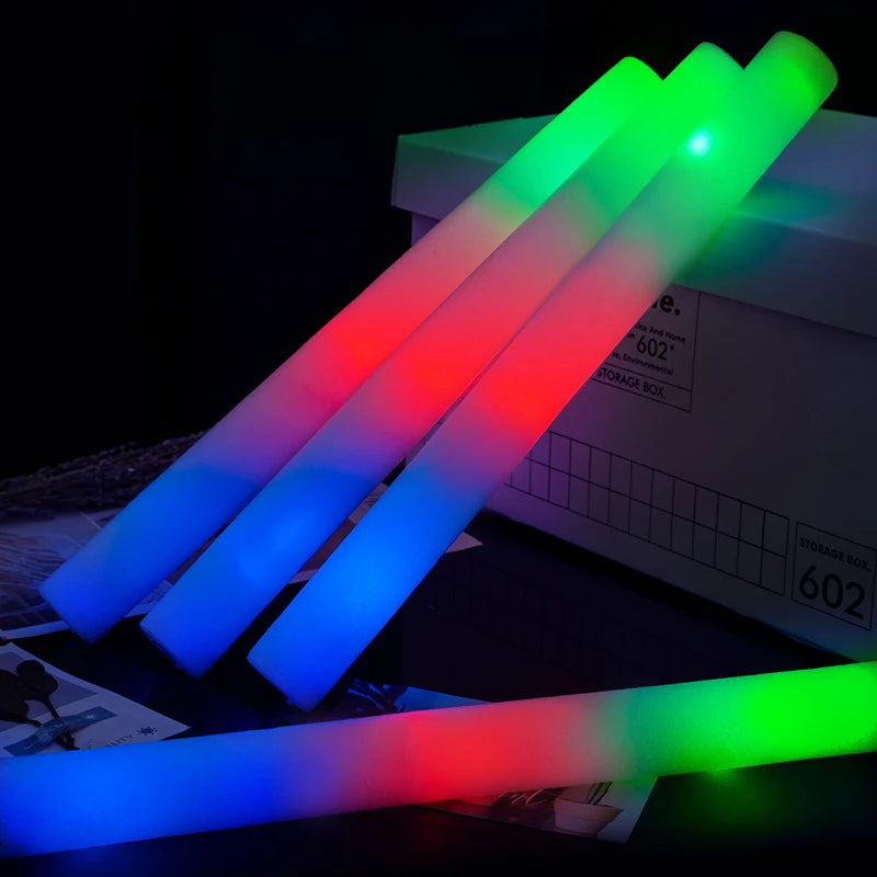 Bâton Lumineux RVB en Mousse Unique