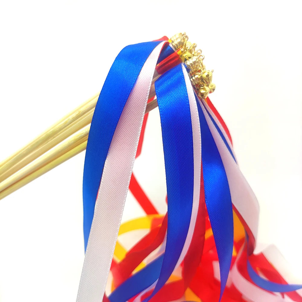 Baguette de Rubans Bleu Blanc Rouge Cool
