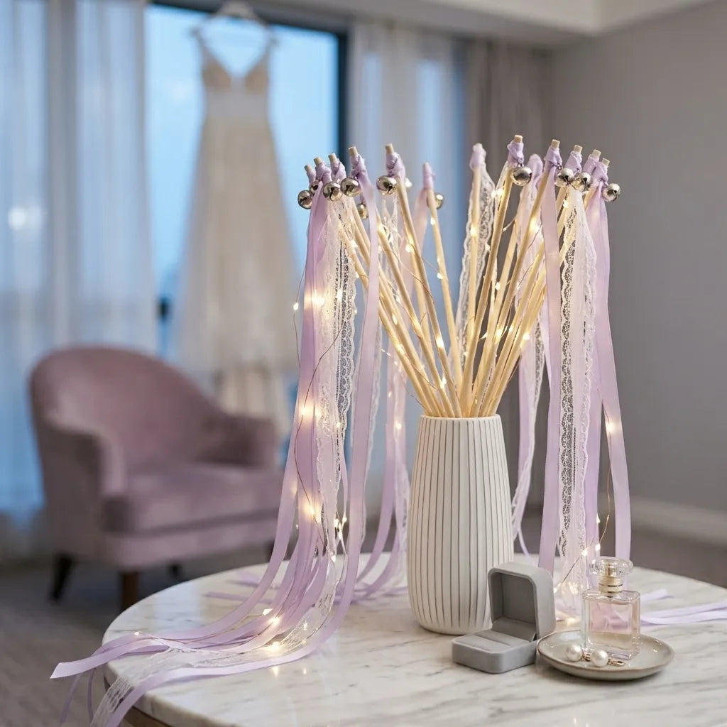 Baguette de Rubans à LED Mauve Cool