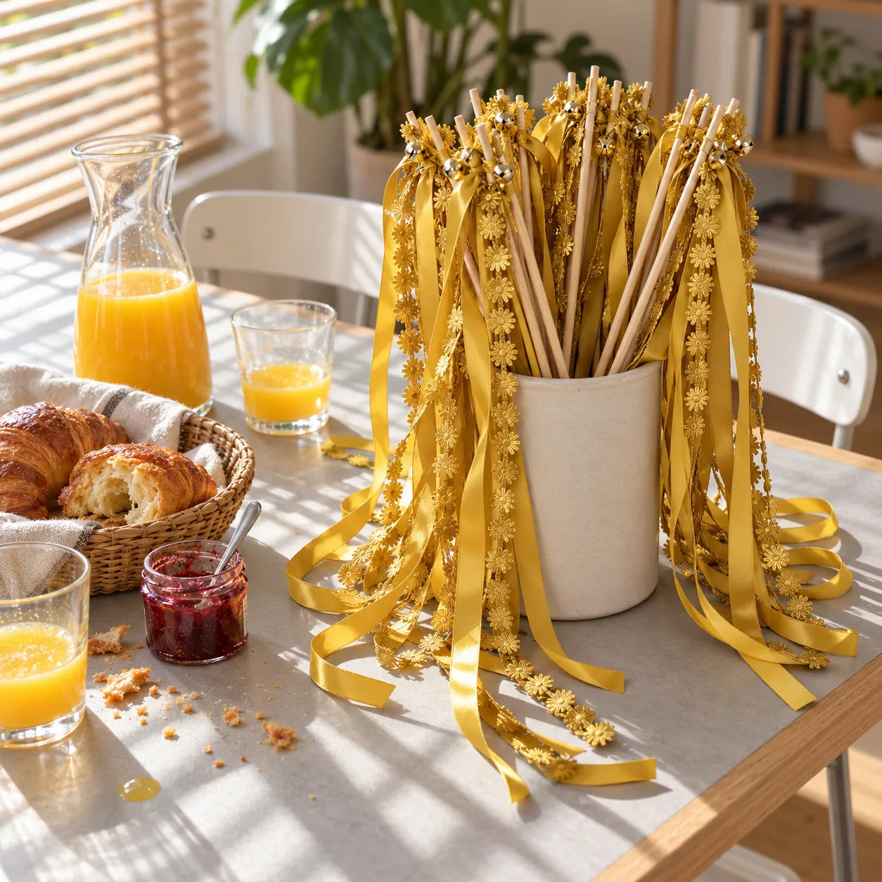 Baguette de Rubans Mariage Fleuri Design