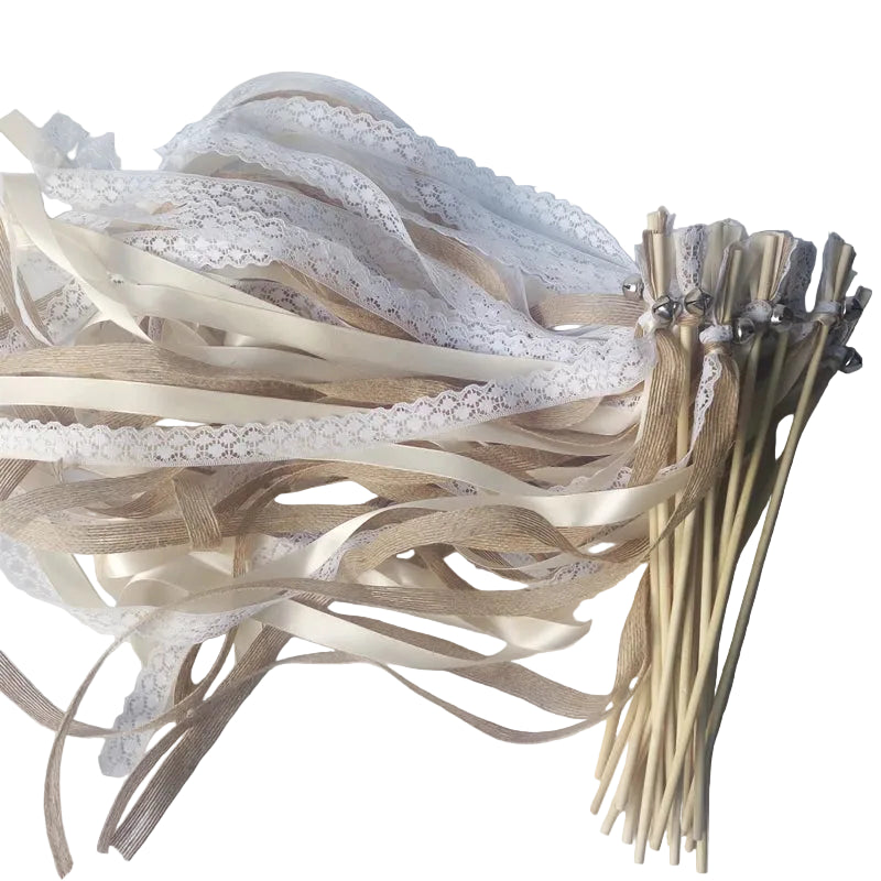 Baguette de Rubans Style Boho Minimaliste
