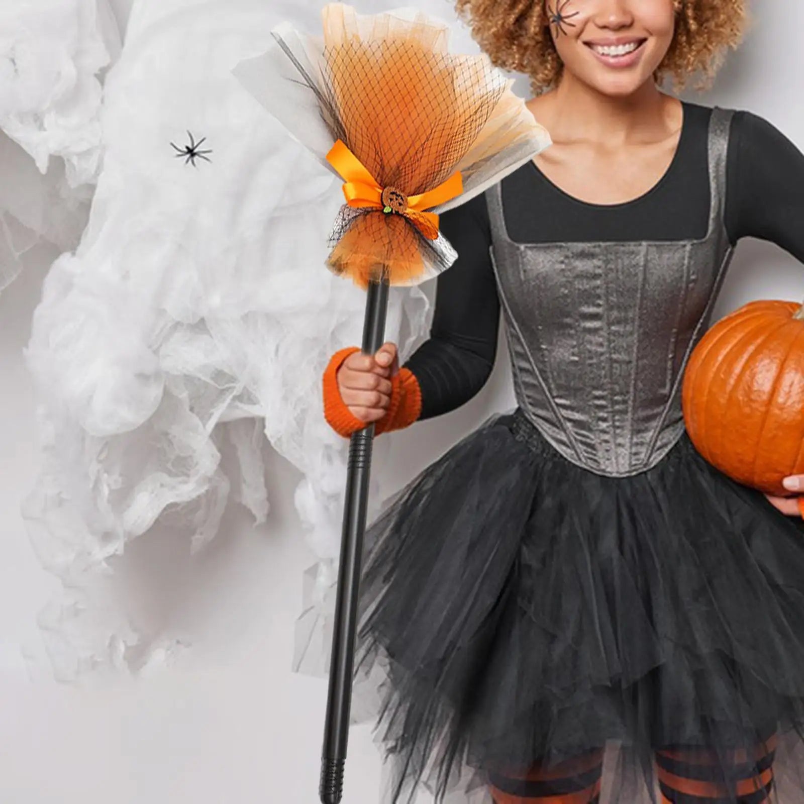 Balai de Sorcière Orange