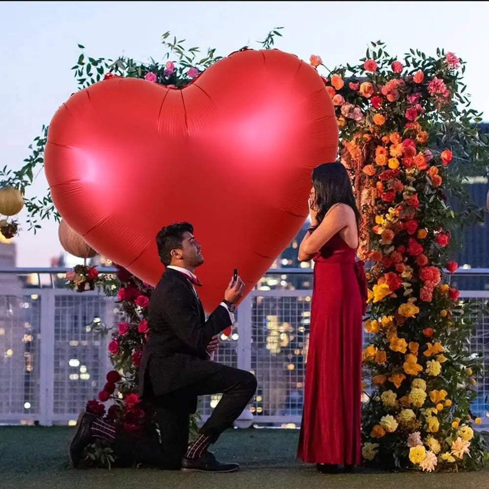 Ballon Cœur Rouge XXL