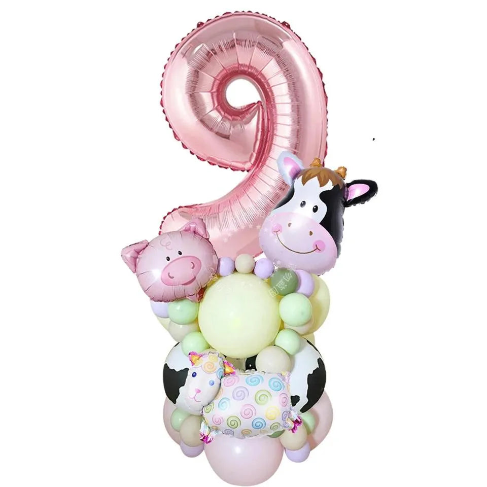 Ballon Chiffre Ferme9