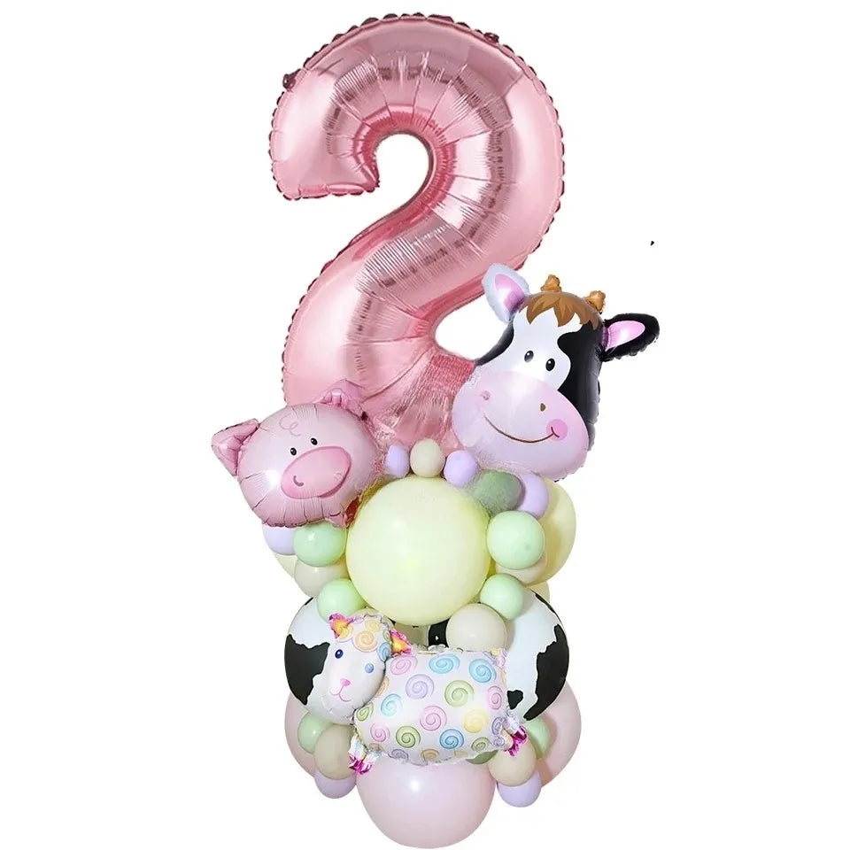 Ballon Chiffre Ferme 2