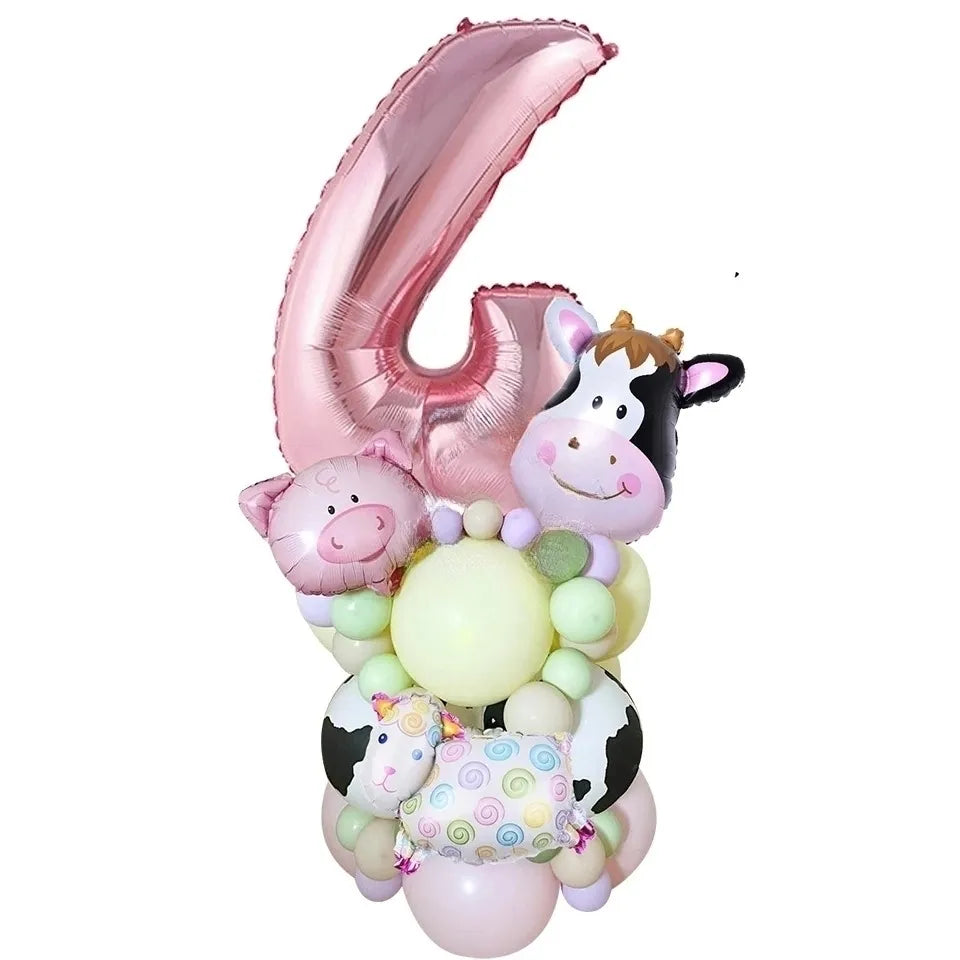 Ballon Chiffre Ferme 4