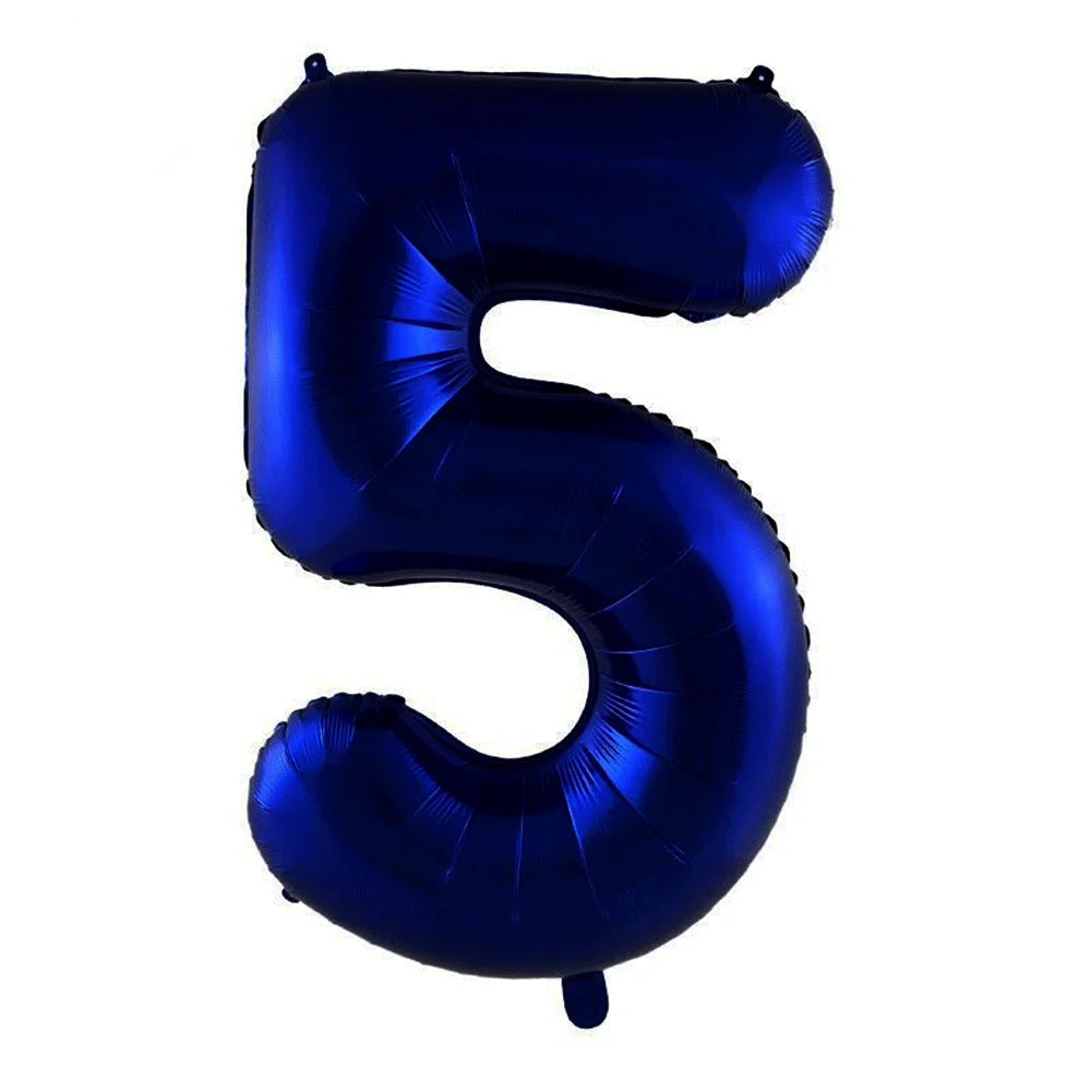 Ballon Chiffre XXL Bleu Marine5