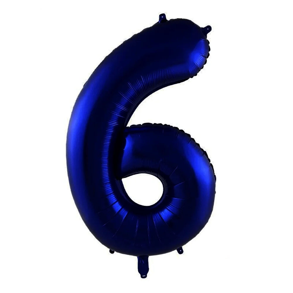 Ballon Chiffre XXL Bleu Marine6