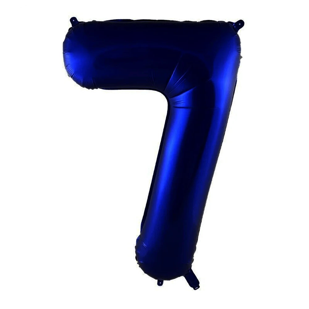 Ballon Chiffre XXL Bleu Marine7