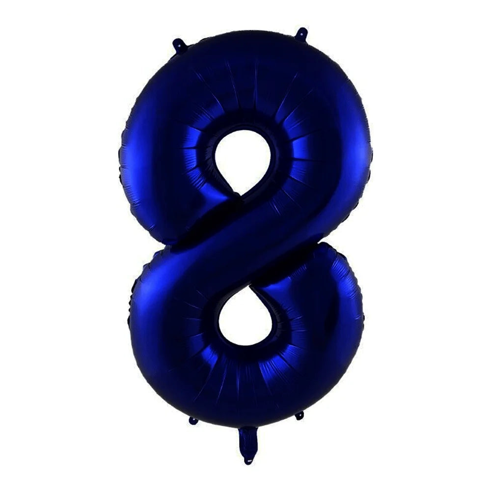 Ballon Chiffre XXL Bleu Marine8