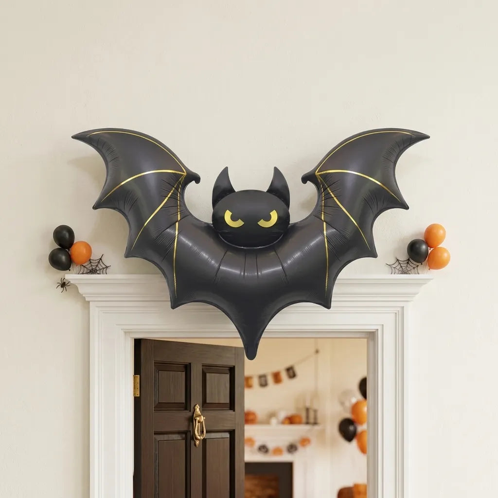 Ballon Déco Chauve-Souris Halloween Unique