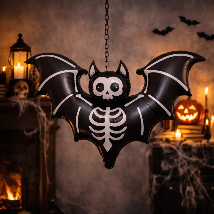Ballon Déco Chauve-Souris Squelette