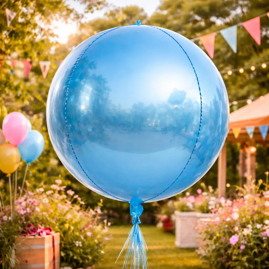 Ballon Géant 4D Bleu 