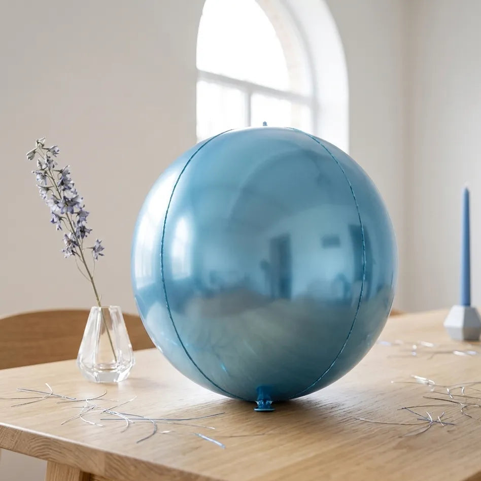 Ballon Géant 4D Bleu Beau