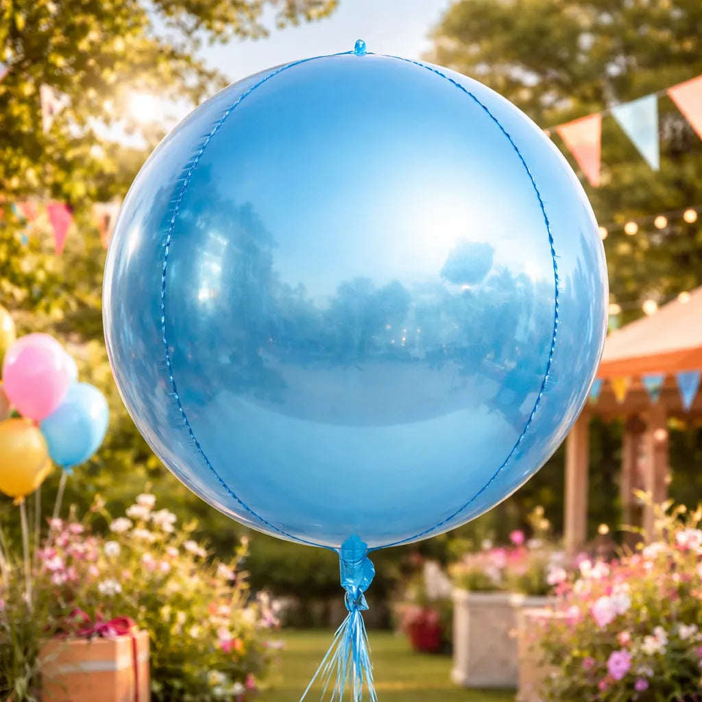 Ballon Géant 4D Bleu Original