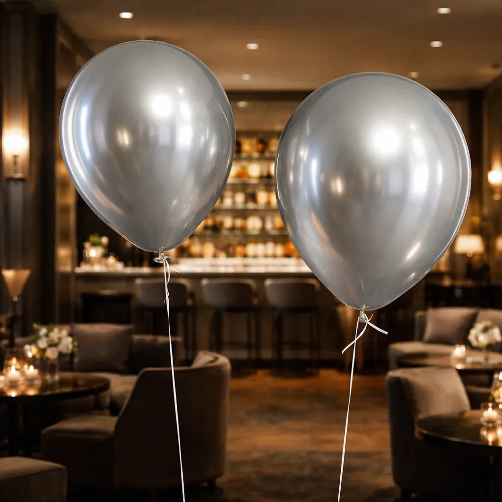 Ballon Géant Argenté Métallisé Classe