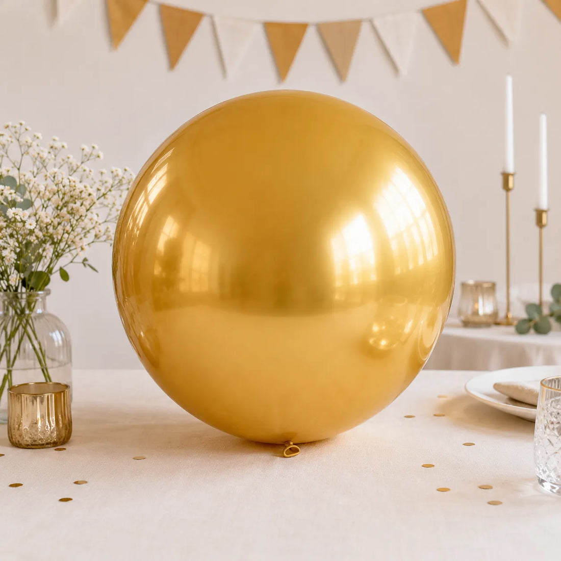 Ballon Géant Gold Beau