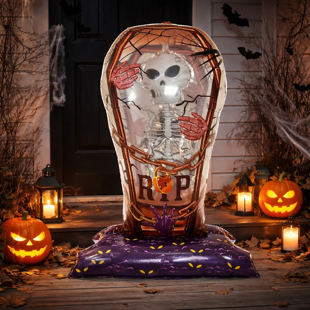 Ballon Géant Halloween Cercueil