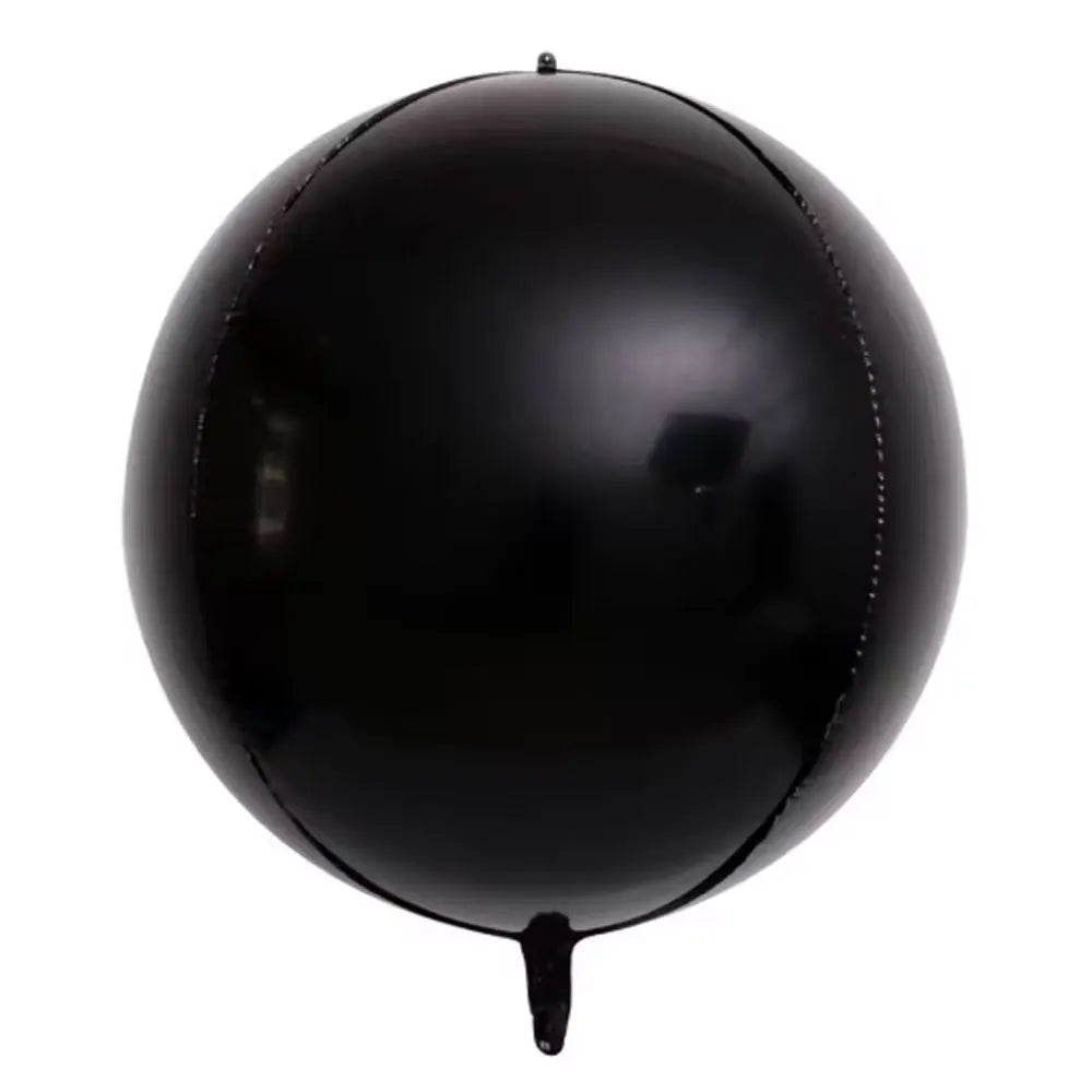 Ballon Géant Noir 4D Unique
