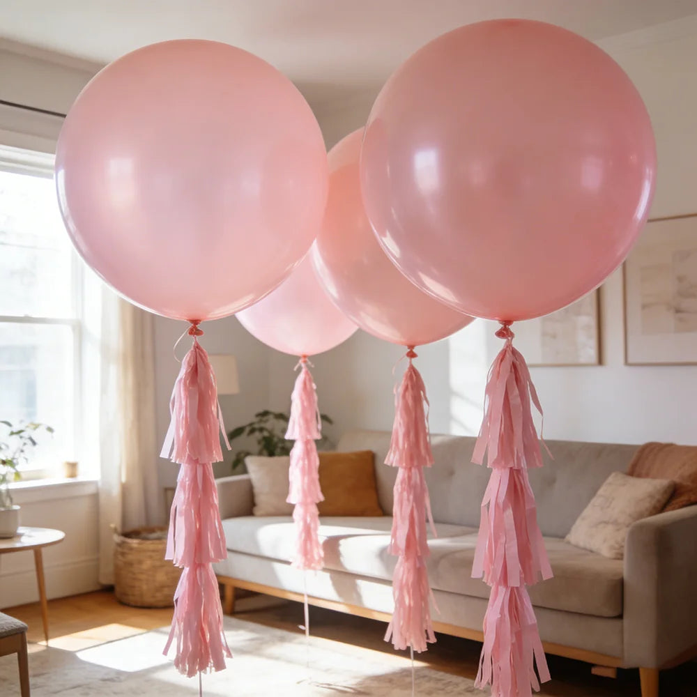 Ballon Géant Rose en Latex