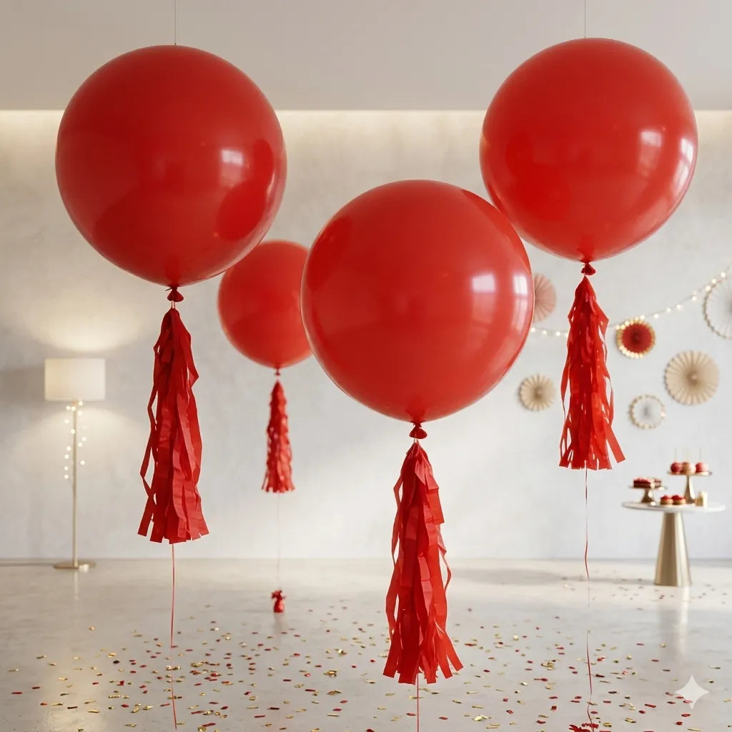 Ballon Géant en Latex Rouge