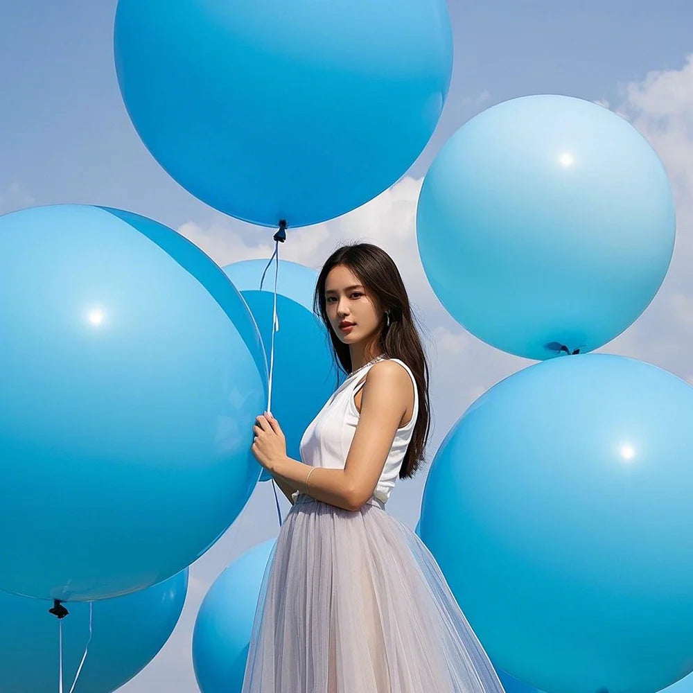 Ballon Gonflable Géant Bleu