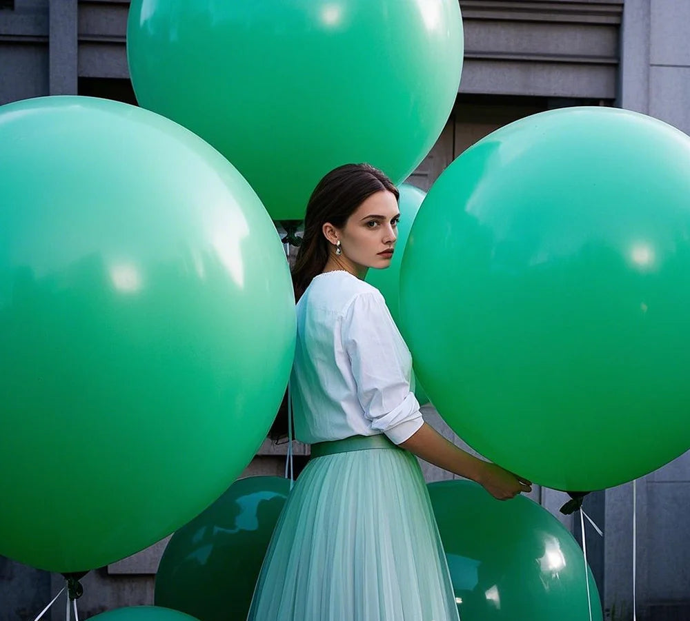 Ballon Gonflable Géant Vert Original