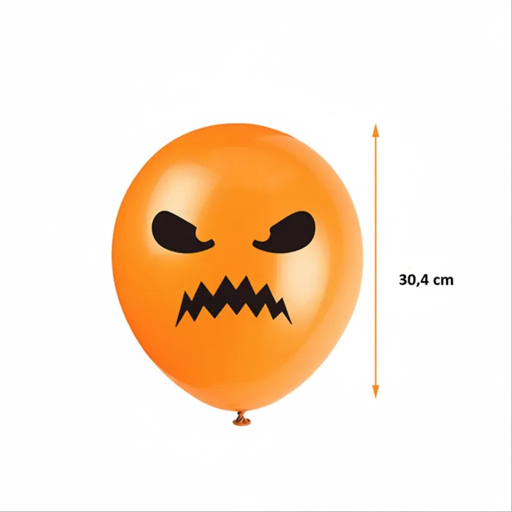 Ballon Halloween Citrouille Effrayante Unique